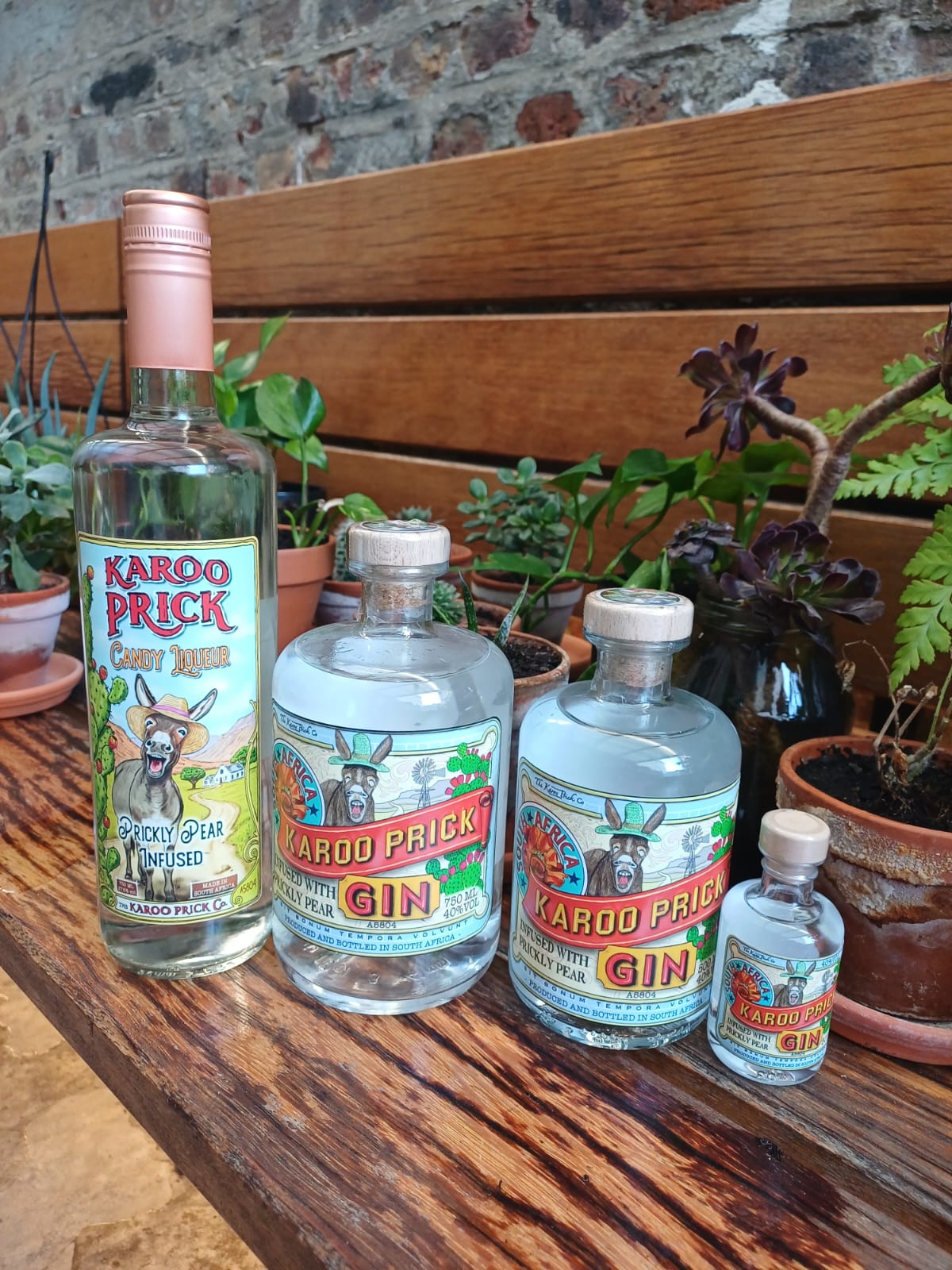 The Karoo Prick bottle range